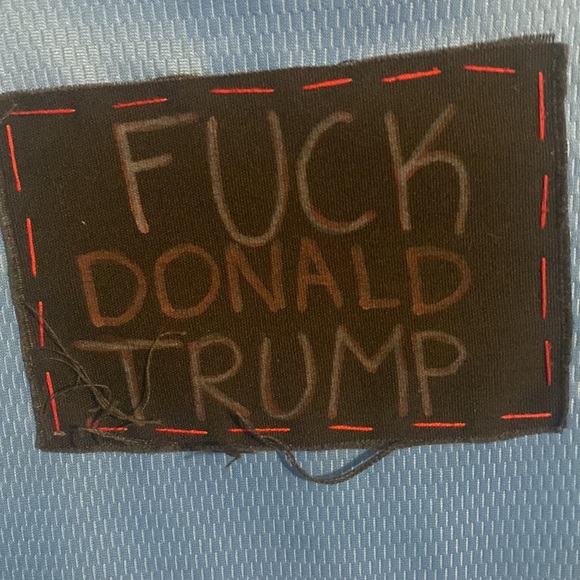 Upcycled Patched russel hockey jersey - Picture 5 of 6